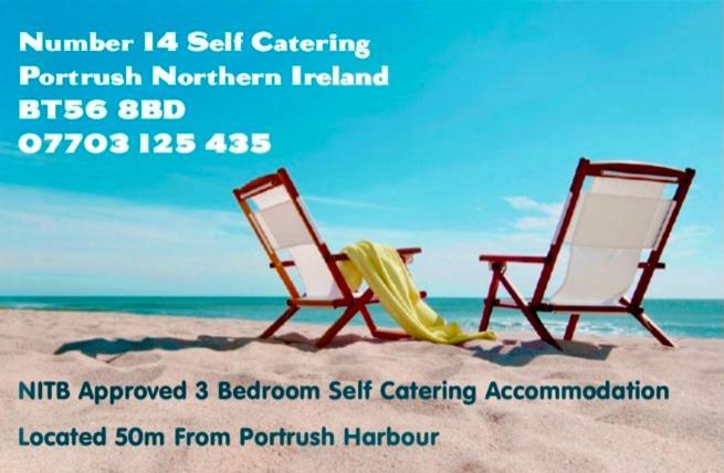 Number 14 Self Catering, Portrush, Northern Ireland Zewnętrze zdjęcie